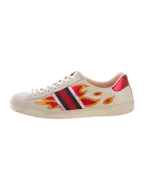 gucci flame ace sneakers|gucci ace sneakers price.